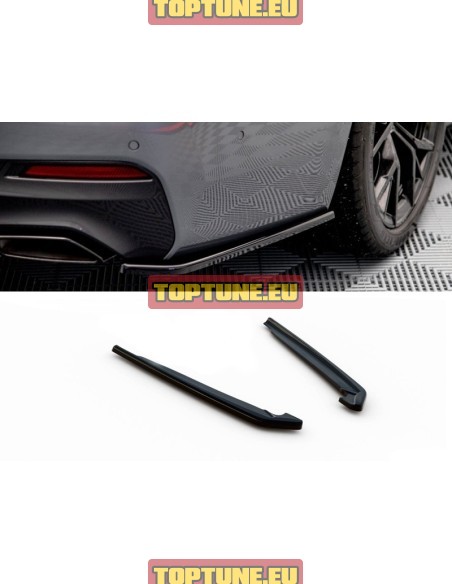 Maxton Design Rear bumper splitters for BMW G30, G31 LCI models