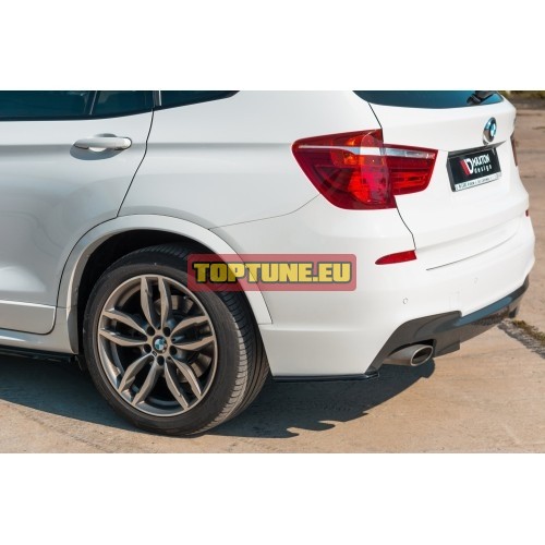 Maxton Design Rear bumper splitters for BMW X3...