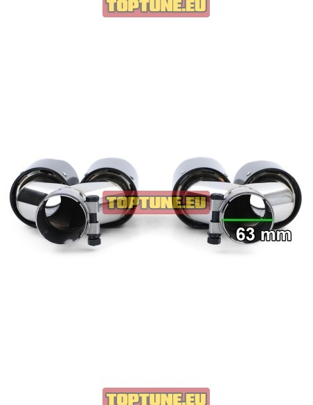 Dual Performance Carbon exhaust tips