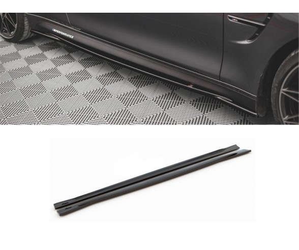 V.2 Maxton Design Side skirt diffusers for 4 Series BMW M4 F82 models