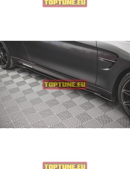 V.2 Maxton Design Side skirt diffusers for 4 Series BMW M4 F82 models