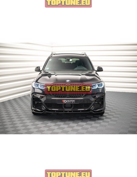 V2 Priekinio buferio spoileris tinkantis BMW X7 G07 (2018-2022) M Sport modeliams