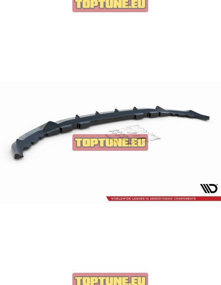 V2 Priekinio buferio spoileris tinkantis BMW X7 G07 (2018-2022) M Sport modeliams