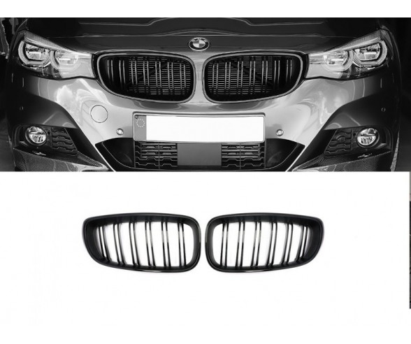 Glossy Black Performance grilles for BMW F34 Gran Turismo models