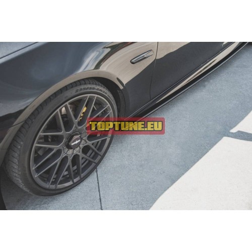 V2 Side skirt extension spoilers for BMW F10,...
