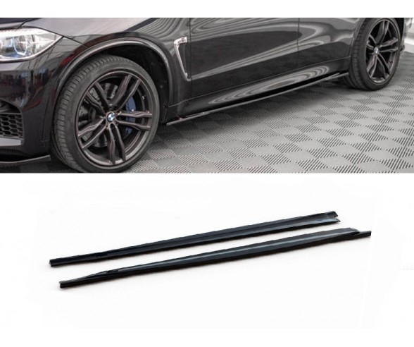 Side skirt diffusers for BMW X5M F85, F15 models