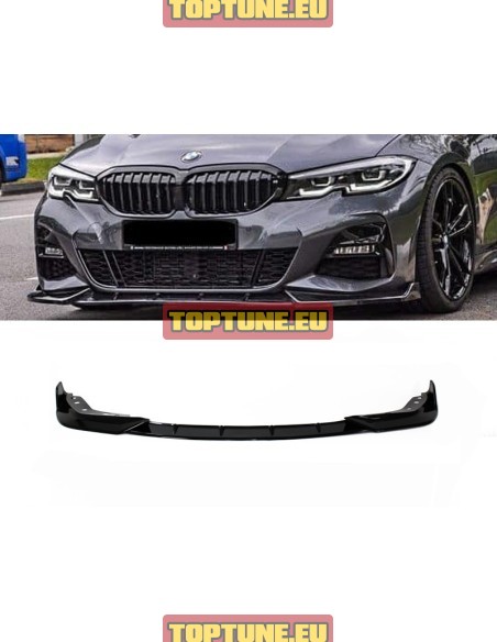 M Sport V2 Front lip spoiler, splitter for BMW G20 (2018-2022.06) modeliams