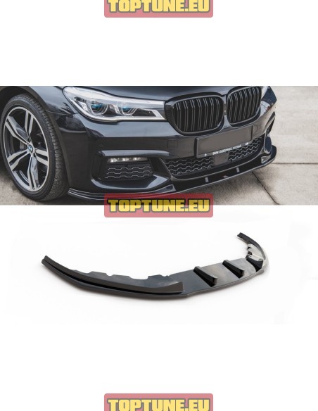 V2 Front bumper splitter for BMW G11, G12 PRE LCI M Sport models