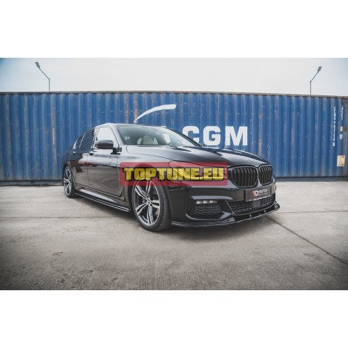 V2 Front bumper splitter for BMW G11, G12 PRE...