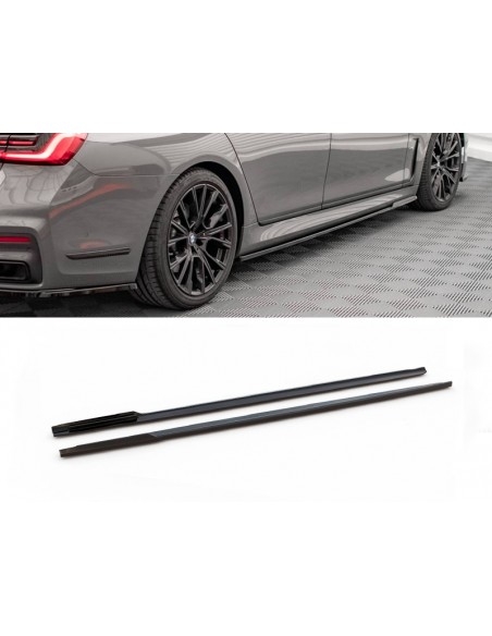 BMW G11 Facelift M Sport side skirt diffusers, splitters