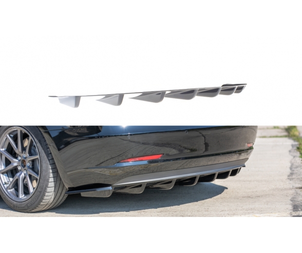 Rear bumper valance for Tesla Model 3