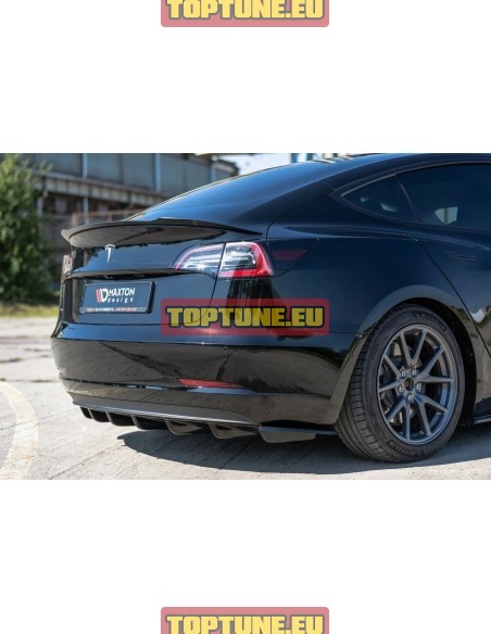 Rear bumper valance for Tesla Model 3
