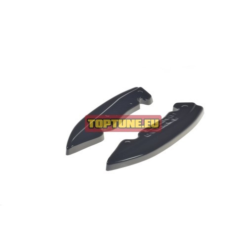 Rear bumper splitters for Tesla Model 3