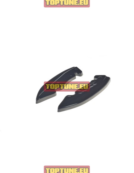 Rear bumper splitters for Tesla Model 3