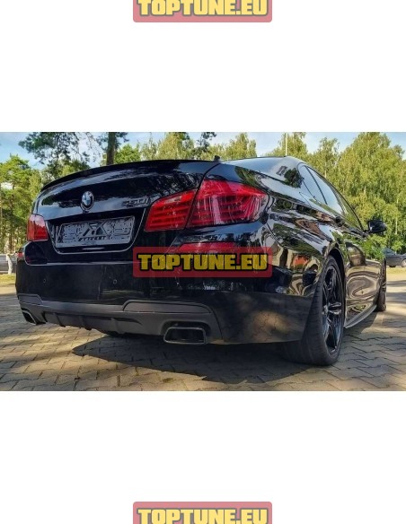 Gloss Black Performance rear bumper diffuser for BMW F10, F11 550 models. China
