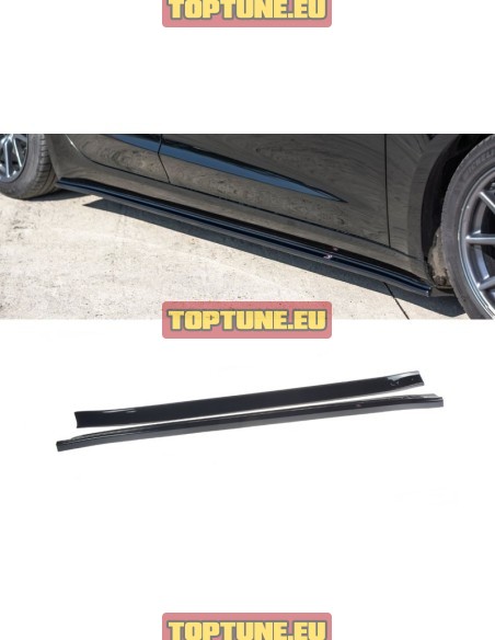 Side skirt extensions for Tesla Model 3