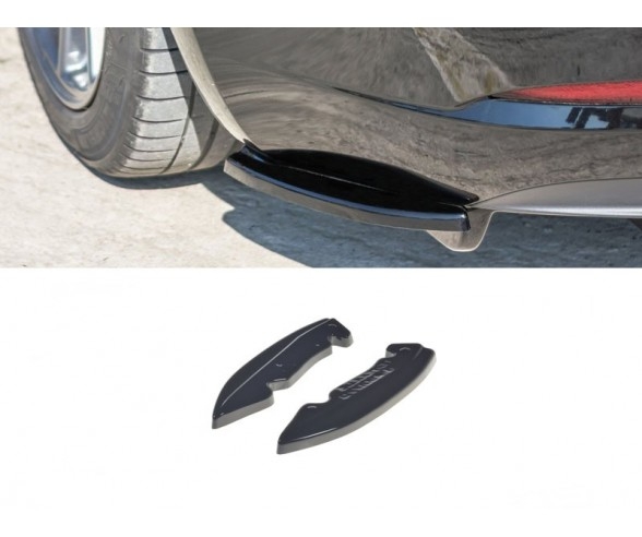 Rear bumper splitters for Tesla Model 3