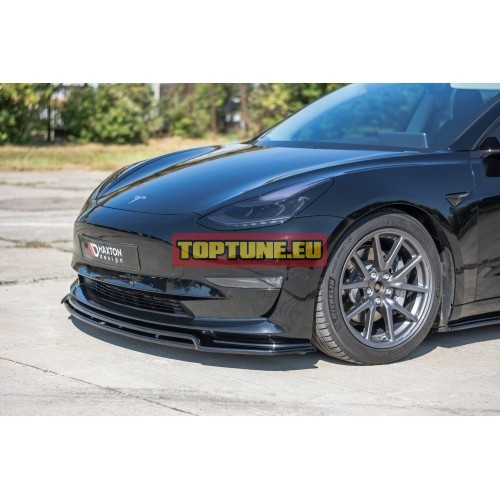 V2 Front lip spoiler for Tesla Model 3