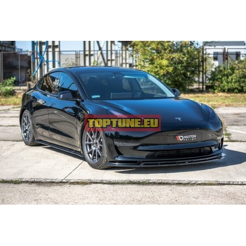 V2 Front lip spoiler for Tesla Model 3