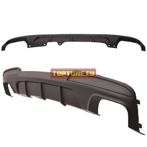 Gloss Black Performance rear bumper diffuser...