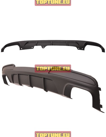 Gloss Black Performance rear bumper diffuser for BMW F10, F11 550 models. China