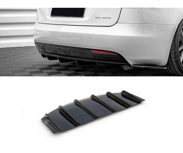 Rear bumper valance for Tesla Model S Facelift models