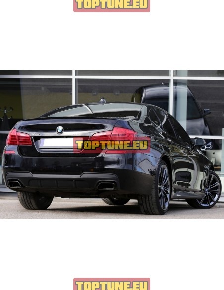 Gloss Black Performance rear bumper diffuser for BMW F10, F11 550 models. China