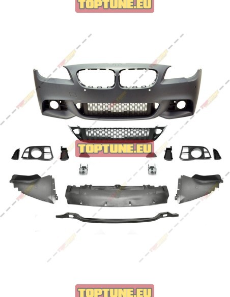 M-Sport Priekinis buferis tinkantis BMW F10, F11 LCI (2013.07-2017) modeliams