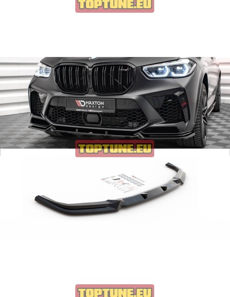 V1 Front lip spoiler for BMW X5M F95 models