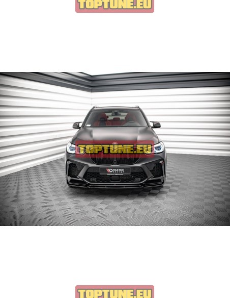 V3 Front lip spoiler for BMW X5M F95 models