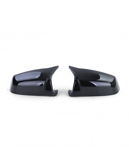 BMW F10, F11, F12, F06 Glossy black M Style mirror covers for PRE