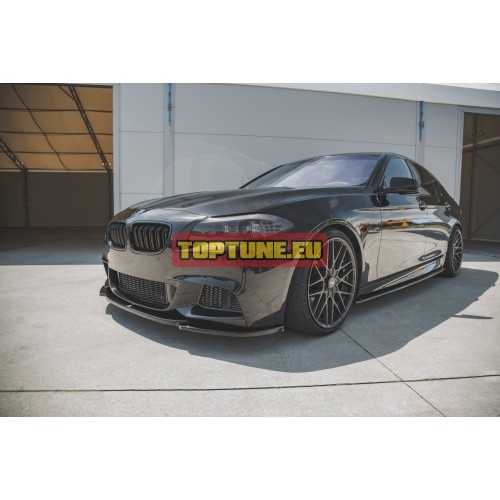 V4 Front bumper splitter for BMW F10, F11 models