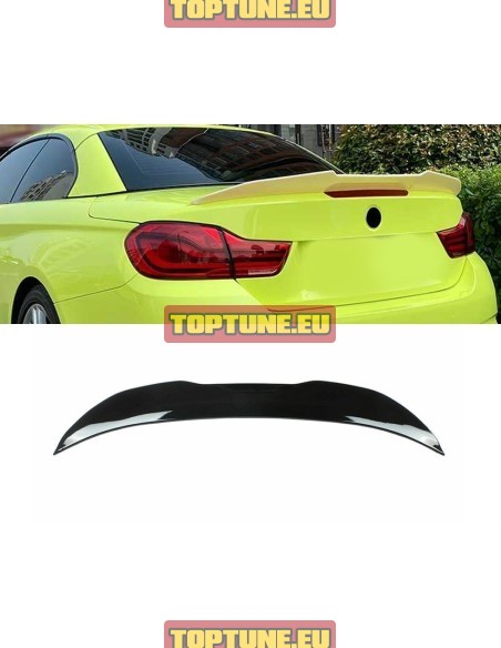 bmw f33, f83 m4 convertable psm style trunk spoiler