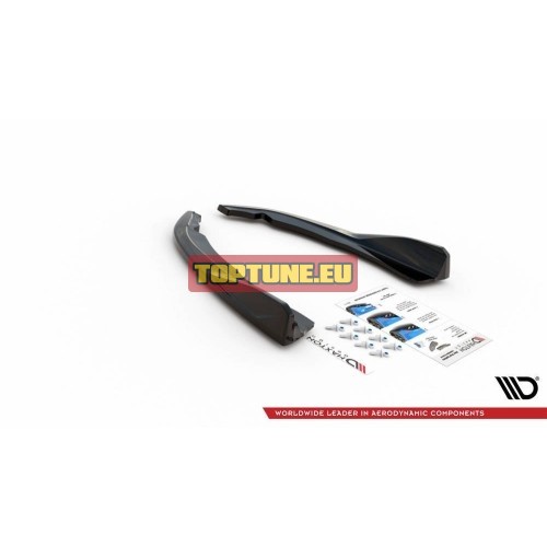 Rear bumper splitters for BMW G22 M Sport models