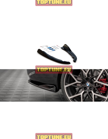 Rear bumper splitters for BMW G22 M Sport models