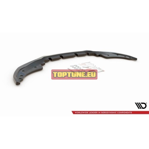 V.3 Front bumper splitter for BMW G22 M Sport...