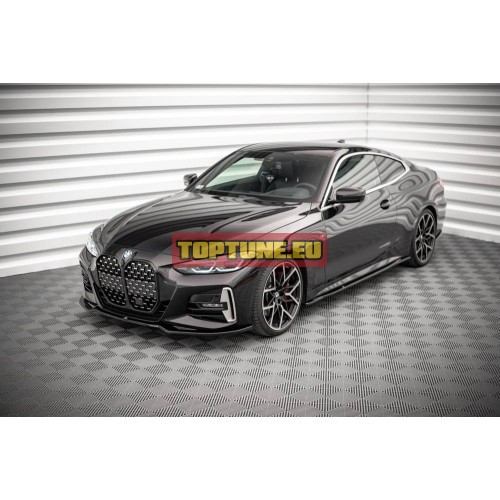 V.3 Front bumper splitter for BMW G22 M Sport...