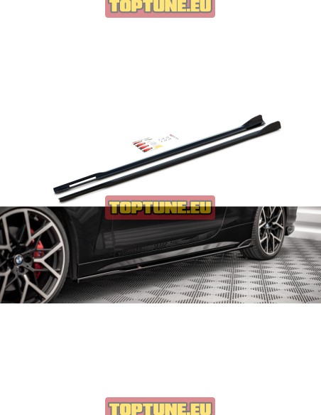 V.2 Side skirt diffusers for 4 Series BMW G22 models