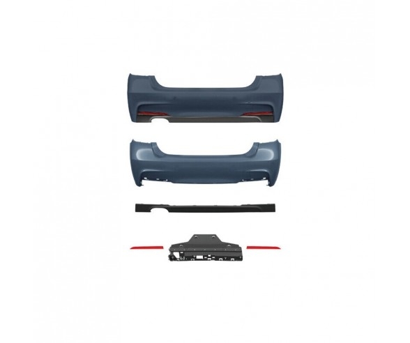 M Sport Rear bumper kit for BMW F30 328, 330 models without pdc sensors