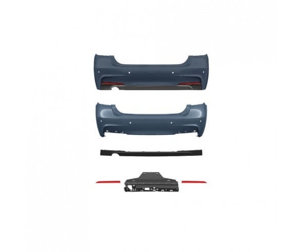 M Sport Rear bumper kit for BMW F30 318, 320 models with pdc sensors