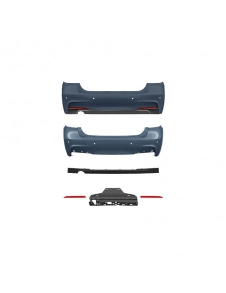 M Sport Rear bumper kit for BMW F30 318, 320 models with pdc sensors