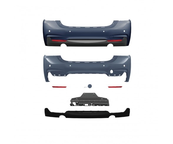 M Sport Rear bumper for BMW F36 Gran Coupe 435, 440 models with pdc sensors