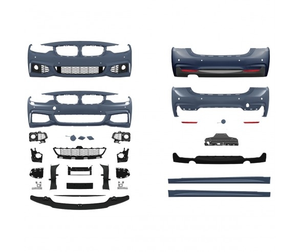 M Sport body kit for BMW F32, F33 435, 440 models W/PDC, W/O Washers
