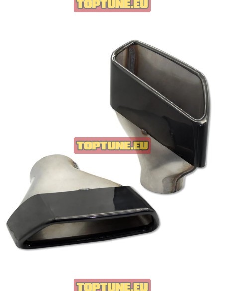 M Sport Gloss Black Exhausts tips for BMW G30, G31 models