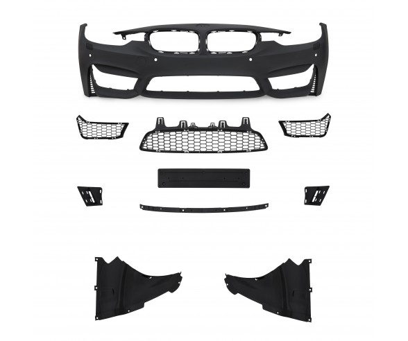 M3 Style Front bumper for BMW F30, F31 models without fog lights