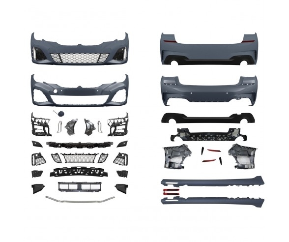M Sport Body kit for BMW G20 320-330 models with PDC holes, without fog lights, with PARK ASSISTENT holes