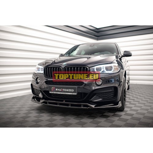 V3 Priekinio buferio spoileris tinkantis BMW X6...