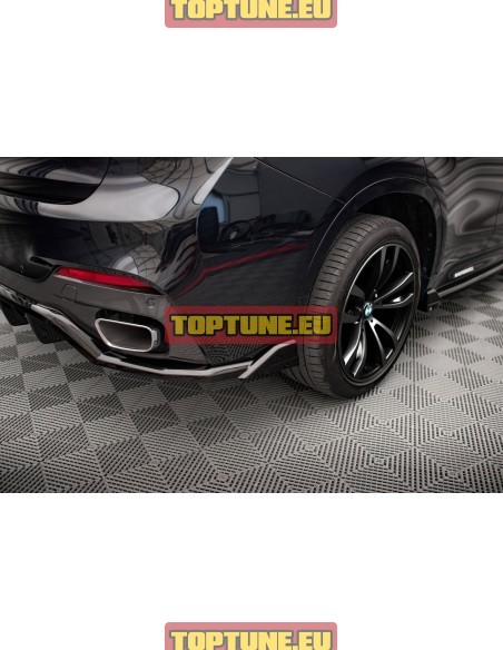 Centrail Rear Splitter for BMW X6 F16 M Sport models