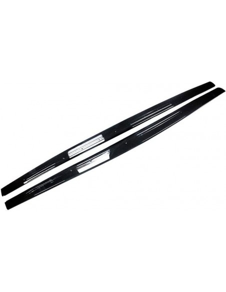 Gloss Black Performance  Side skirt extensions for BMW F32, F33, F36 models