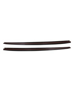 Gloss Black Performance Side skirt extension spoilers for...